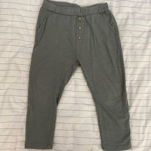 Rylee and Cru Cru pant in Olive 4-5Y